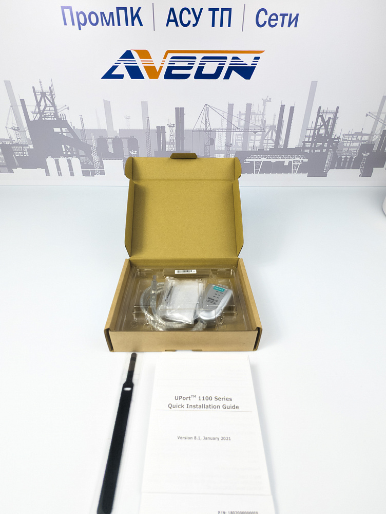 Фотообзор преобразователя MOXA Uport 1150 от АВЕОН